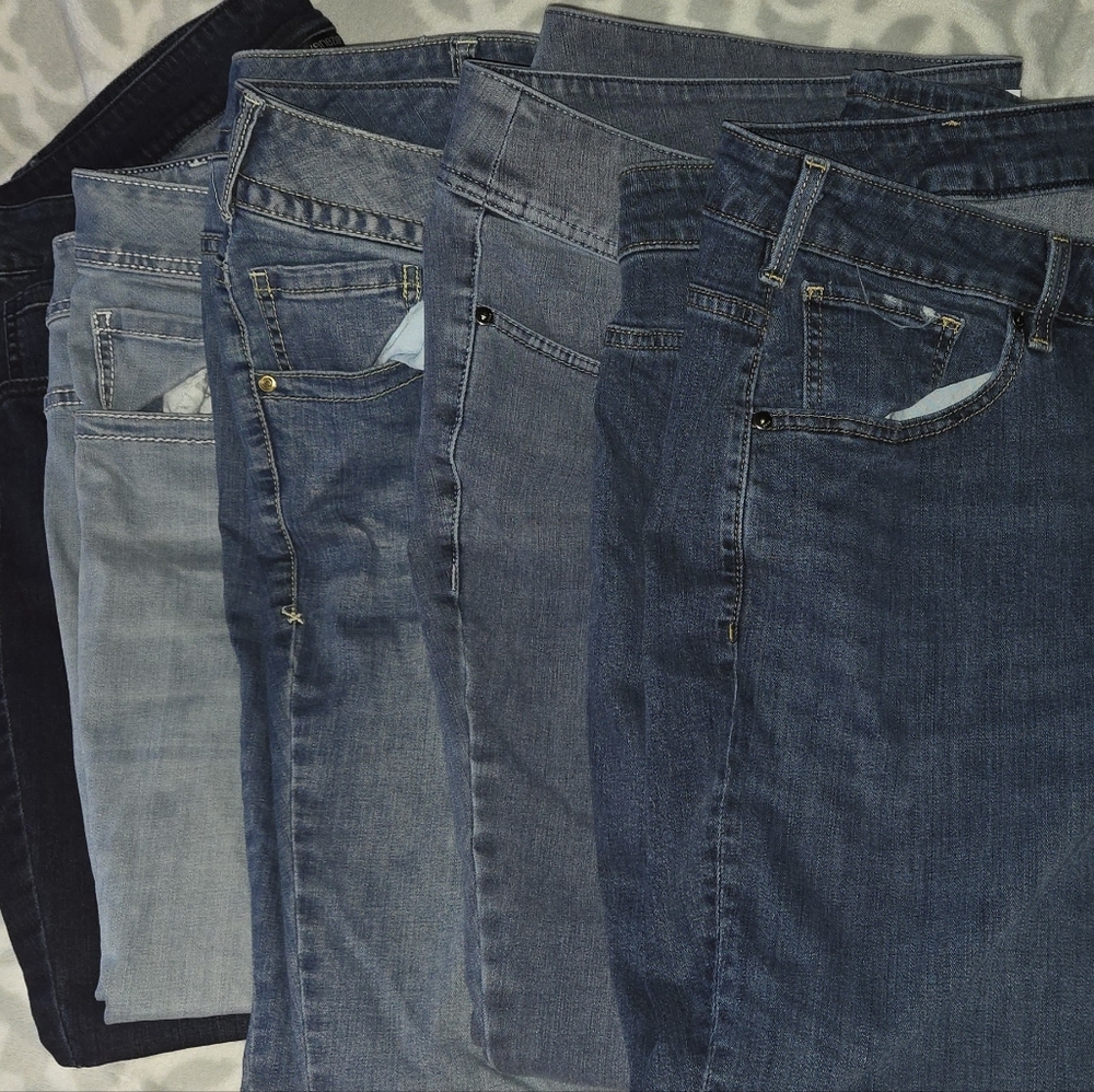 5 Pairs Lane Bryant 28w Jeans